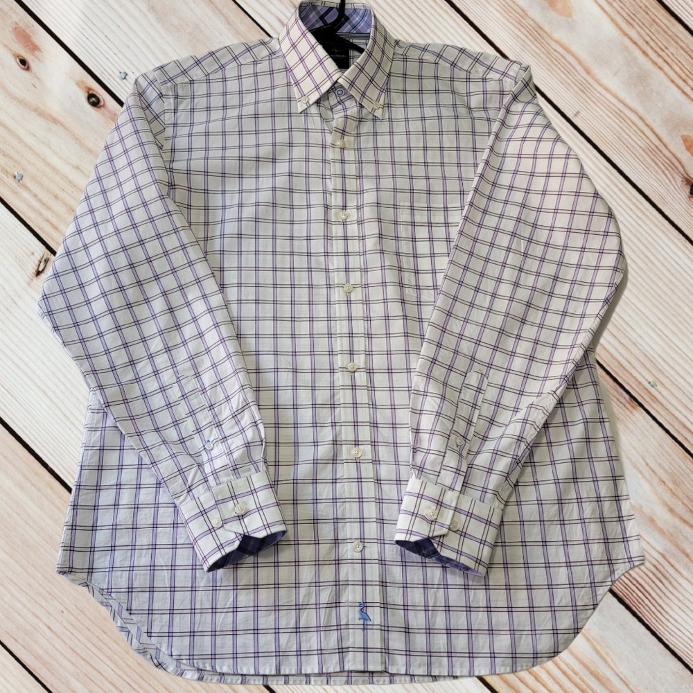 Men's Tailorbyrd Collection Button Down Sz L